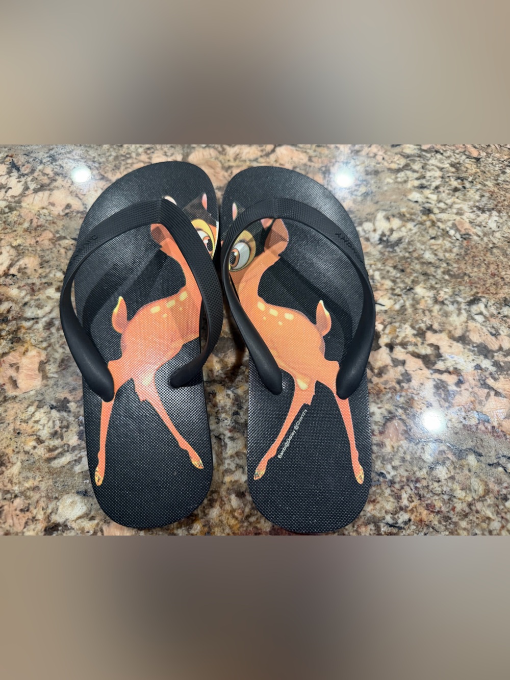 Givenchy Rubber Bambi Flip Flops 37/7